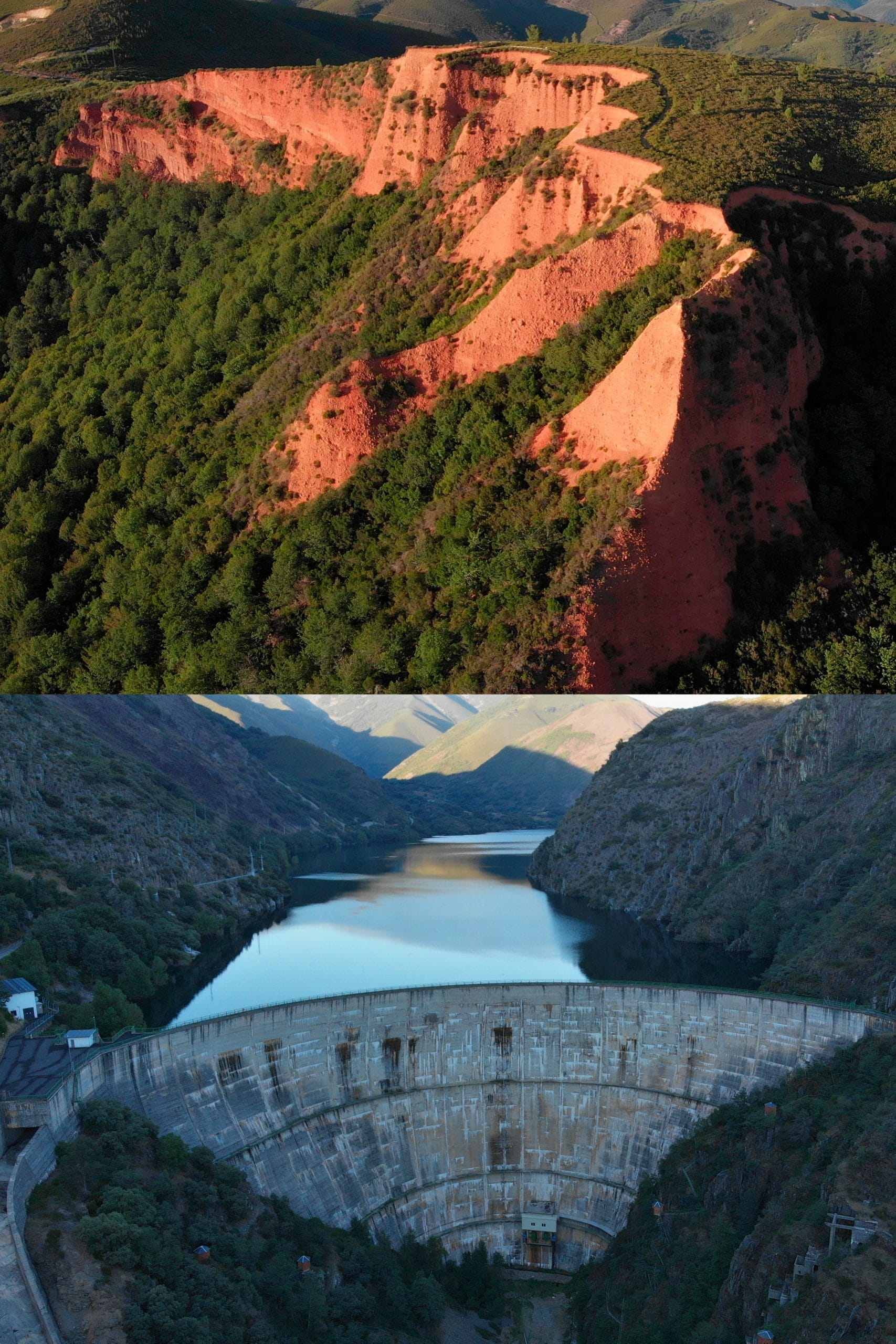 Rutas por El Bierzo - Mina romana de La Leitosa y Presa de Matalavilla